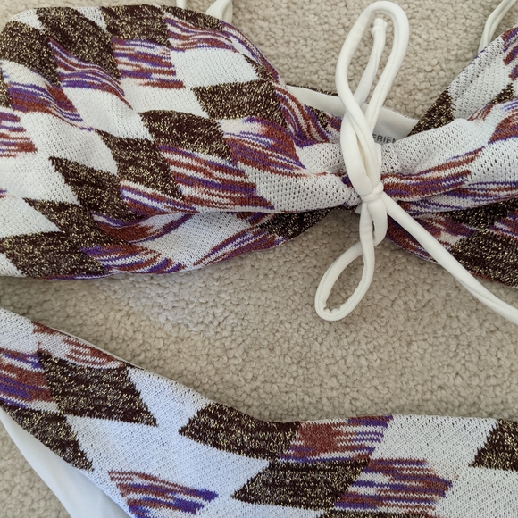 NWT Lovers + Friends Rae knit bikini sizes S/M - Picture 3 of 7